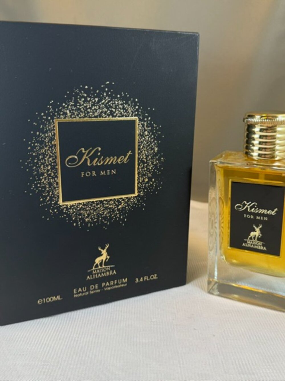 Maison Alhambra Kismet Eau de Parfume Spray for Men 3.4oz New Opened Box $60